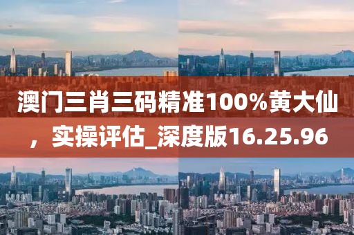 澳門(mén)三肖三碼精準(zhǔn)100%黃大仙，實(shí)操評(píng)估_深度版16.25.96
