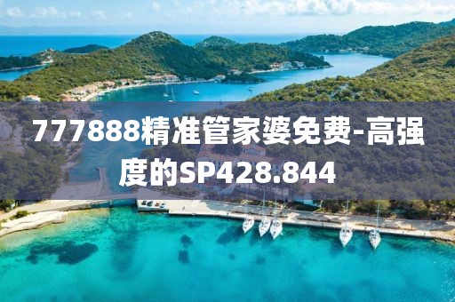 777888精準(zhǔn)管家婆免費-高強度的SP428.844
