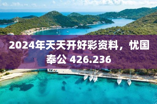 2024年天天開好彩資料，憂國(guó)奉公 426.236