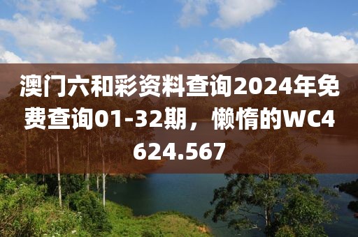 澳門六和彩資料查詢2024年免費(fèi)查詢01-32期，懶惰的WC4624.567