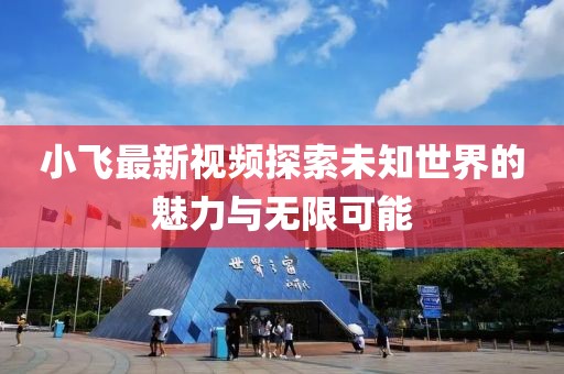 小飛最新視頻探索未知世界的魅力與無限可能
