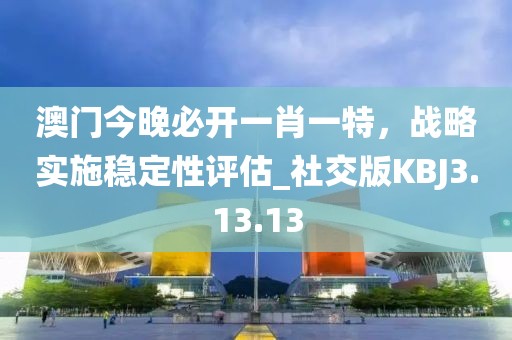 澳門今晚必開一肖一特，戰(zhàn)略實(shí)施穩(wěn)定性評估_社交版KBJ3.13.13