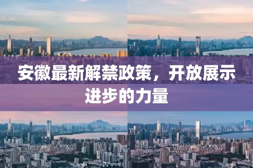 安徽最新解禁政策，開放展示進(jìn)步的力量