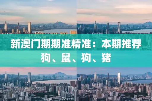 新澳門期期準(zhǔn)精準(zhǔn)：本期推薦狗、鼠、狗、豬
