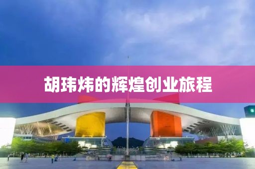 胡瑋煒的輝煌創(chuàng)業(yè)旅程