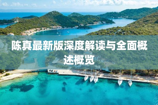 陳真最新版深度解讀與全面概述概覽