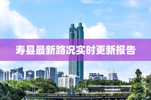 壽縣最新路況實時更新報告
