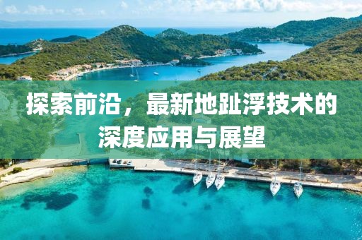 探索前沿，最新地趾浮技術(shù)的深度應(yīng)用與展望