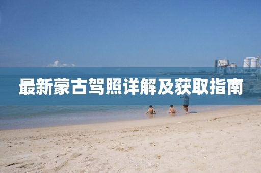 最新蒙古駕照詳解及獲取指南