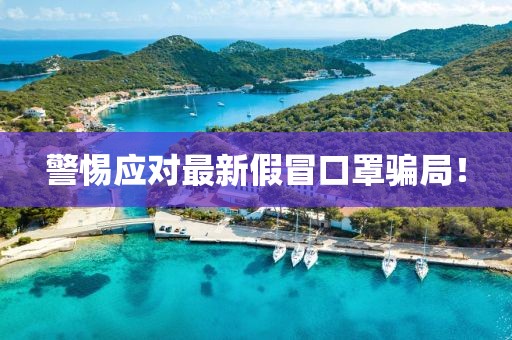 警惕應對最新假冒口罩騙局！