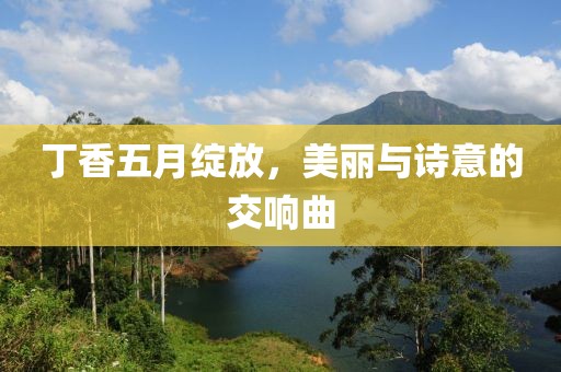 丁香五月綻放，美麗與詩(shī)意的交響曲