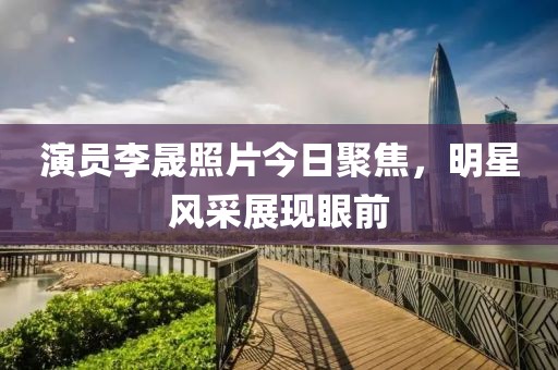 演員李晟照片今日聚焦，明星風(fēng)采展現(xiàn)眼前