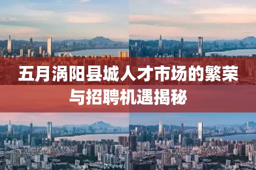 五月渦陽縣城人才市場的繁榮與招聘機遇揭秘