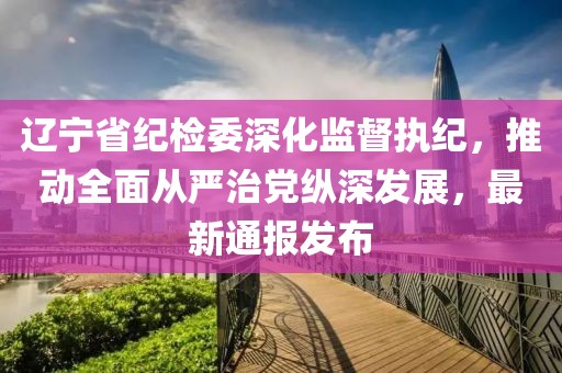 遼寧省紀(jì)檢委深化監(jiān)督執(zhí)紀(jì)，推動(dòng)全面從嚴(yán)治黨縱深發(fā)展，最新通報(bào)發(fā)布