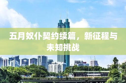 五月奴仆契約續(xù)篇，新征程與未知挑戰(zhàn)