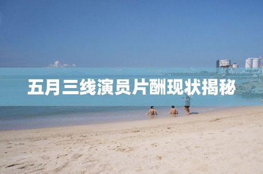 五月三線演員片酬現(xiàn)狀揭秘
