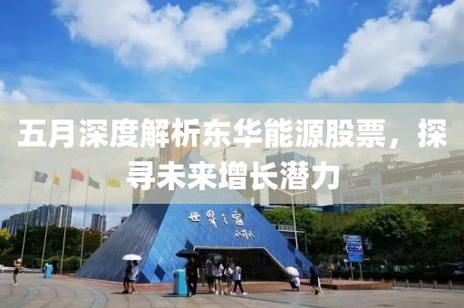 五月深度解析東華能源股票，探尋未來增長潛力