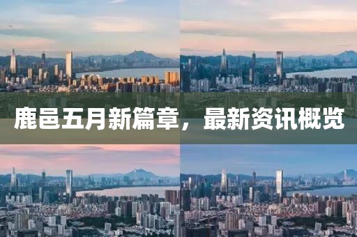 鹿邑五月新篇章，最新資訊概覽