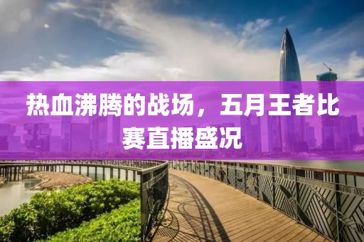 熱血沸騰的戰(zhàn)場，五月王者比賽直播盛況