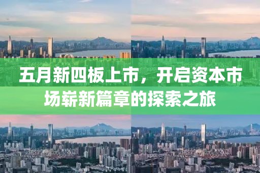 五月新四板上市，開啟資本市場嶄新篇章的探索之旅