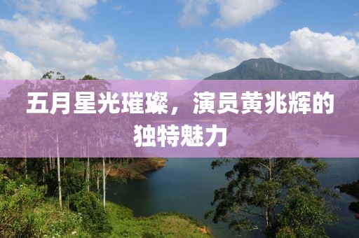 五月星光璀璨，演員黃兆輝的獨(dú)特魅力