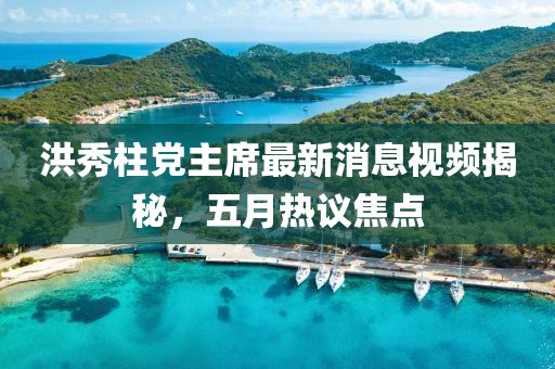 洪秀柱黨主席最新消息視頻揭秘，五月熱議焦點