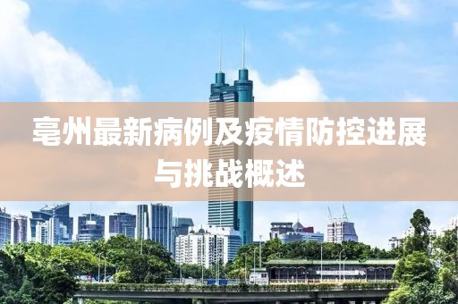 亳州最新病例及疫情防控進展與挑戰(zhàn)概述