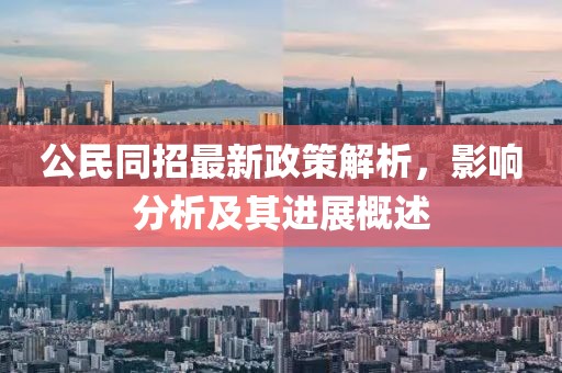 公民同招最新政策解析，影響分析及其進(jìn)展概述