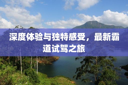 深度體驗(yàn)與獨(dú)特感受，最新霸道試駕之旅