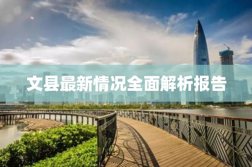 文縣最新情況全面解析報(bào)告