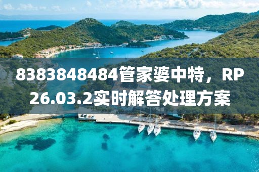 8383848484管家婆中特，RP26.03.2實時解答處理方案