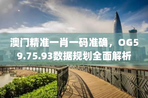 澳門(mén)精準(zhǔn)一肖一碼準(zhǔn)確，OG59.75.93數(shù)據(jù)規(guī)劃全面解析