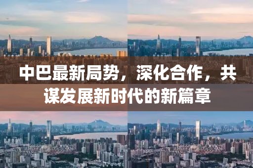 中巴最新局勢，深化合作，共謀發(fā)展新時代的新篇章