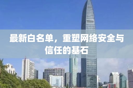 最新白名單，重塑網(wǎng)絡(luò)安全與信任的基石