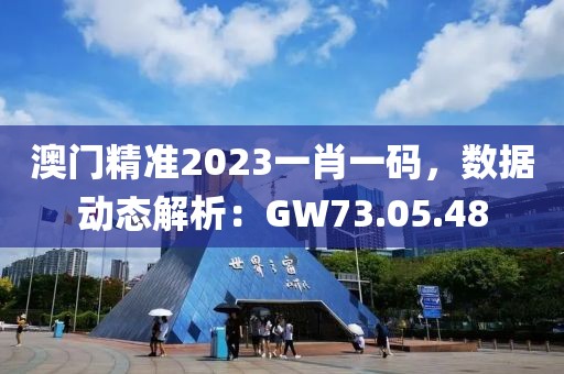 澳門精準(zhǔn)2023一肖一碼，數(shù)據(jù)動態(tài)解析：GW73.05.48