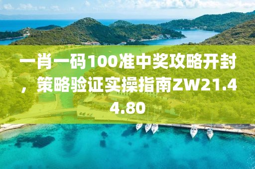 一肖一碼100準(zhǔn)中獎(jiǎng)攻略開封，策略驗(yàn)證實(shí)操指南ZW21.44.80